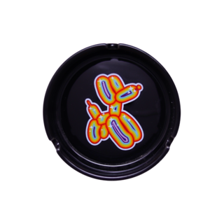 BlitzKriega Black Ceramic Ashtray