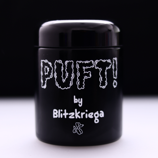 BlitzKriega 1/2 Oz Glass Jar