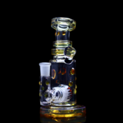 Hubbard Glass V2 Rig Wig Wag Ball Perc - Yellow