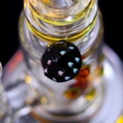 Hubbard Glass V2 Rig Wig Wag Ball Perc - Yellow