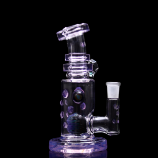Hubbard Glass V2 Rig Wig Wag Ball Perc - Purple