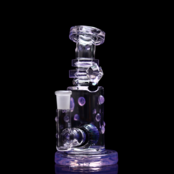 Hubbard Glass V2 Rig Wig Wag Ball Perc - Purple
