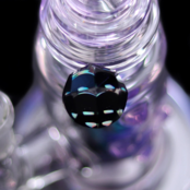 Hubbard Glass V2 Rig Wig Wag Ball Perc - Purple