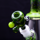 Vigil Glass 13" Worked Beaker Lime Drop