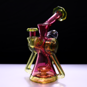 Bowman Glass V5 Bubble Dumper Good Ruby /Citrine