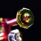 Bowman Glass V5 Bubble Dumper Good Ruby /Citrine