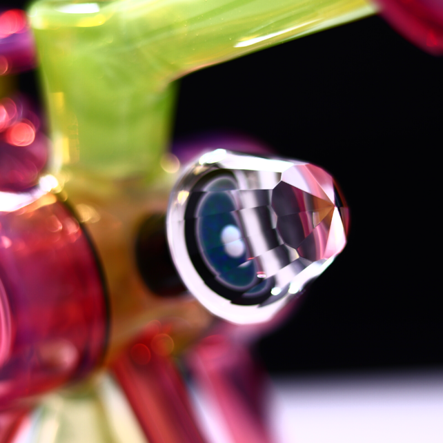 Bowman Glass V5 Bubble Dumper Karmaline / Limedrop