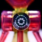 Bowman Glass V5 Bubble Dumper Karmaline / Limedrop