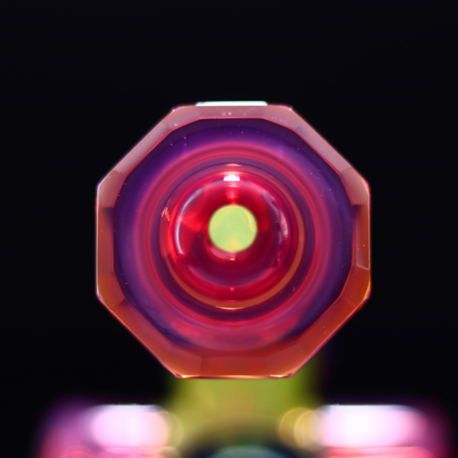 Bowman Glass V5 Bubble Dumper Karmaline / Limedrop