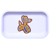 Blitzkriega Metal Rolling Tray Blitz Rainbow Logo