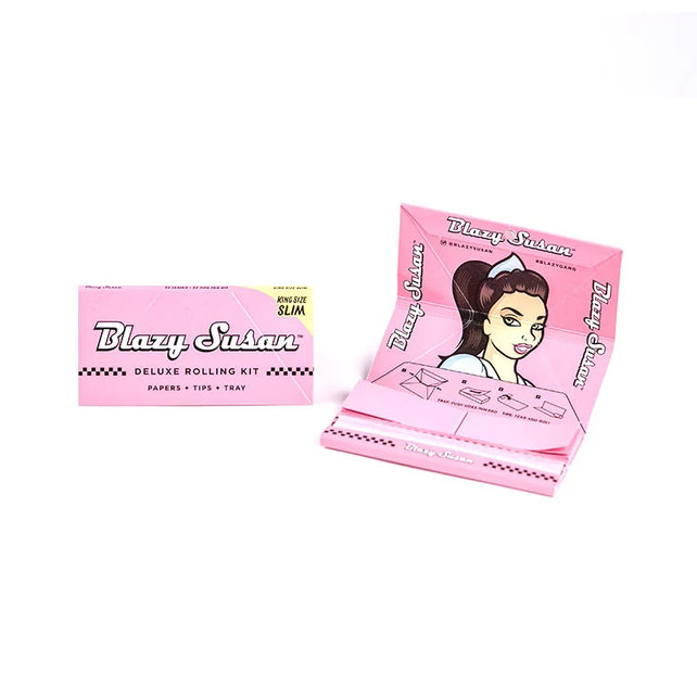 Blazy Susan Pink Rolling Papers