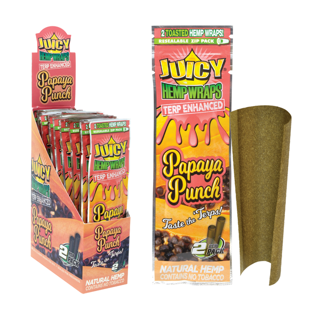 Juicy Jay's Terp Enhanced Hemp Wraps V2