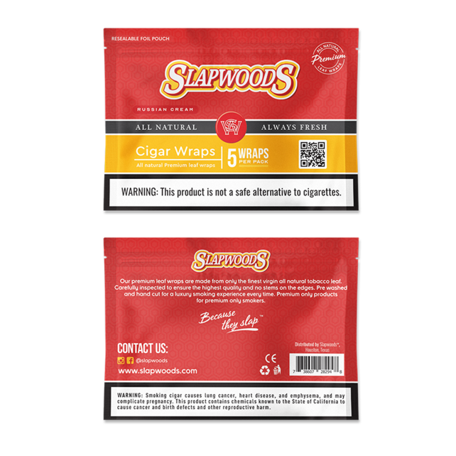 Slapwoods Cigar Wraps 5 Pack