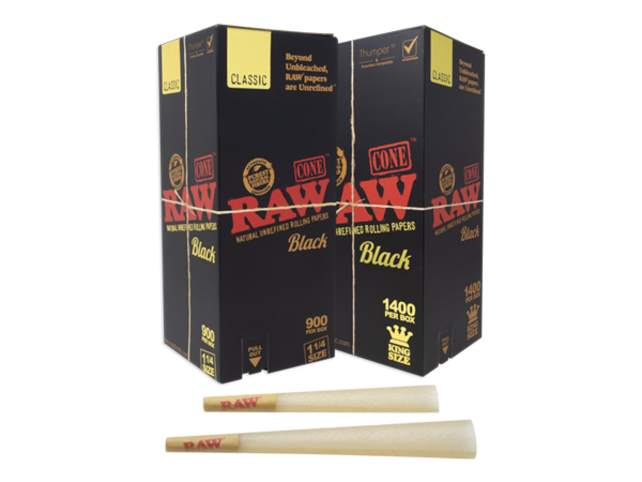 RAW Classic Black Cones