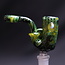 Budder Glass Budder Glass Sherlock Slide 14MM Green/Yellow