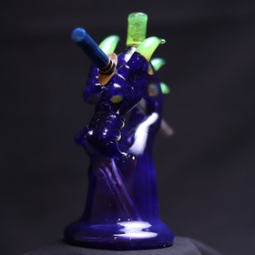 Tony Kazy Blue Glass Dragon