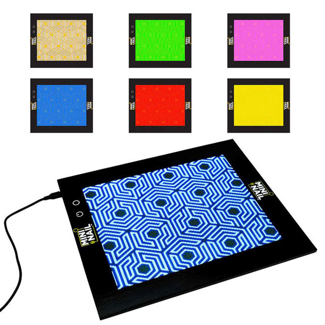 Multi-Color Backlit Slabpad by Mininail