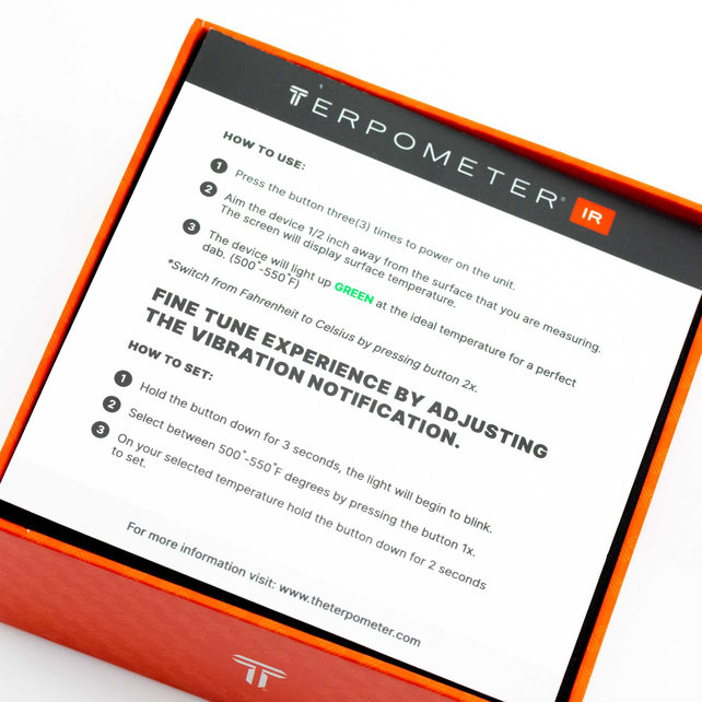 TERPOMETER (IR) INFRARED - White