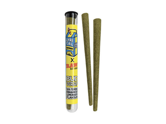 RAW X Lyrical Lemonade Bud Wrap Terp Enhanced (2 Pack)