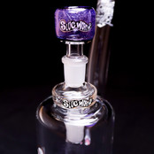 SlugWorth Glass Single Top Hat Bubbler w/ Adapter