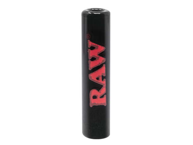 Raw Black Glass Tips