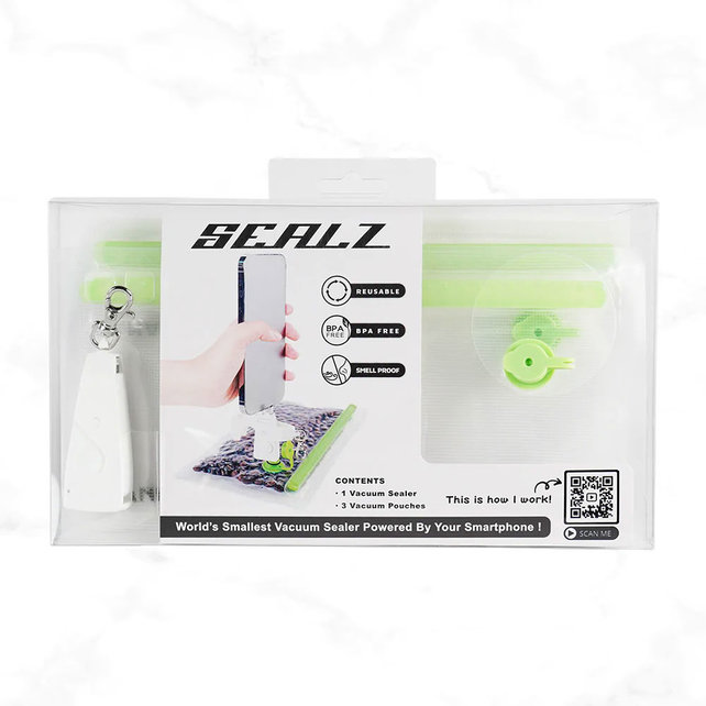 Sealz - World's Smallest Vaccuum Sealer