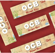 OCB Rolling Paper Brown Rice