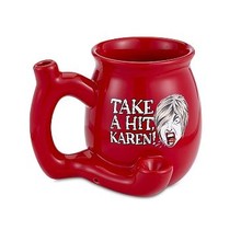 "Take a Hit Karen" Mug Pipe (Red)