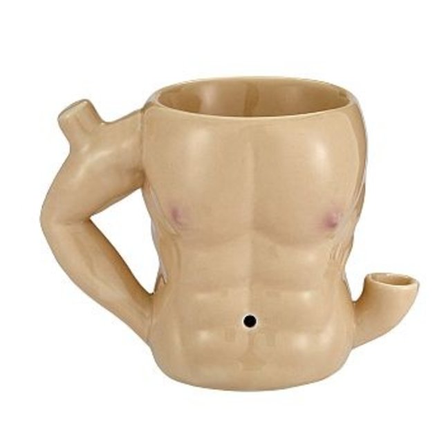Six Pack Abs Mug Pipe