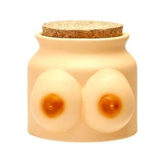 Exposed Boob Stash Jar