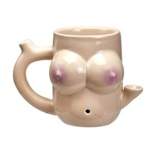 Exposed Boob Mug Pipe