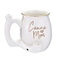Fashion Craft Canna Mom Small Mug Pipe (White)