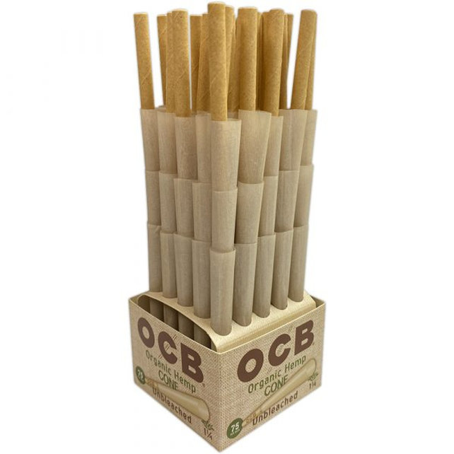 OCB Mini Tower Organic Hemp Cones