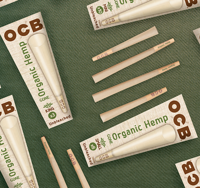 OCB Organic Hemp Cones