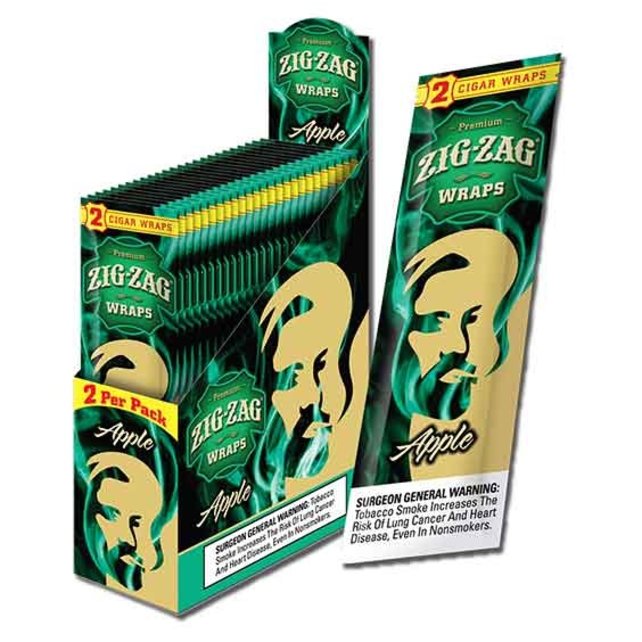 Zig-Zag Cigar Wraps 2 Count