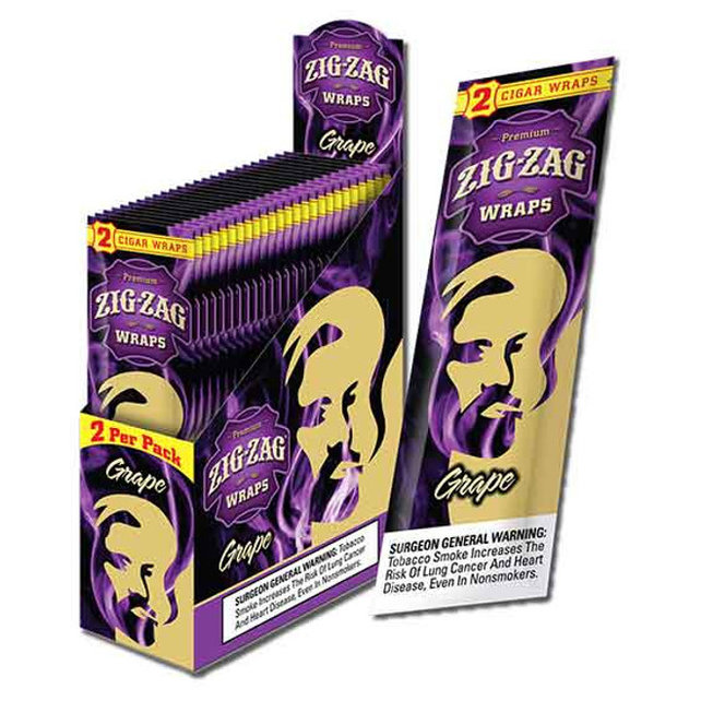 Zig-Zag Cigar Wraps 2 Count