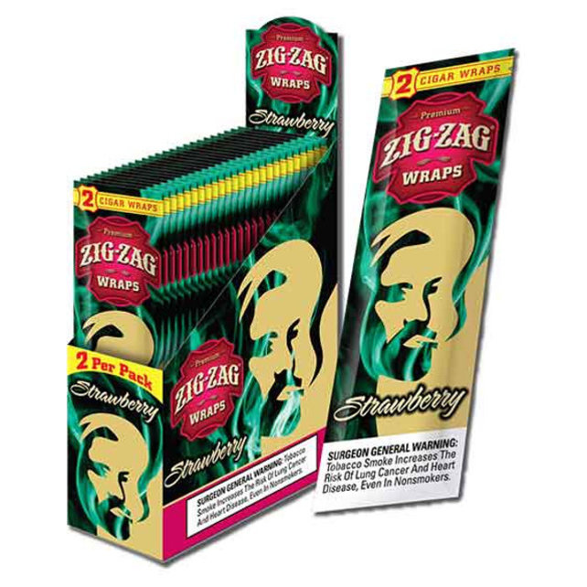Zig-Zag Cigar Wraps 2 Count