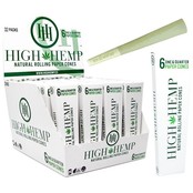 High Hemp Natural Rolling Paper Cone