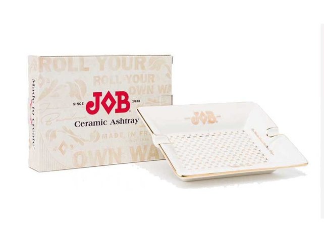 JOB Gold Ceramic Ashtray