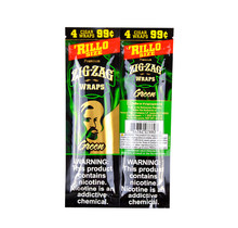 Zig-Zag Rillo Size Cigar Wraps 4 Pack