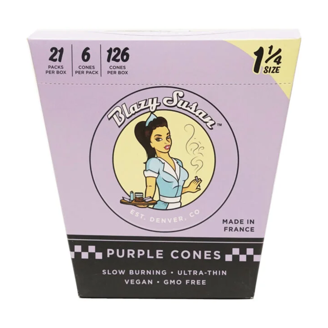Blazy Susan Purple Cones