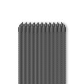 Garden plant stakes, 4 feet long, 25 pack