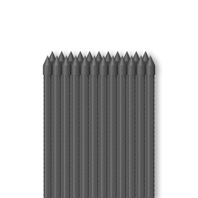 Garden plant stakes, 4 feet long, 25 pack