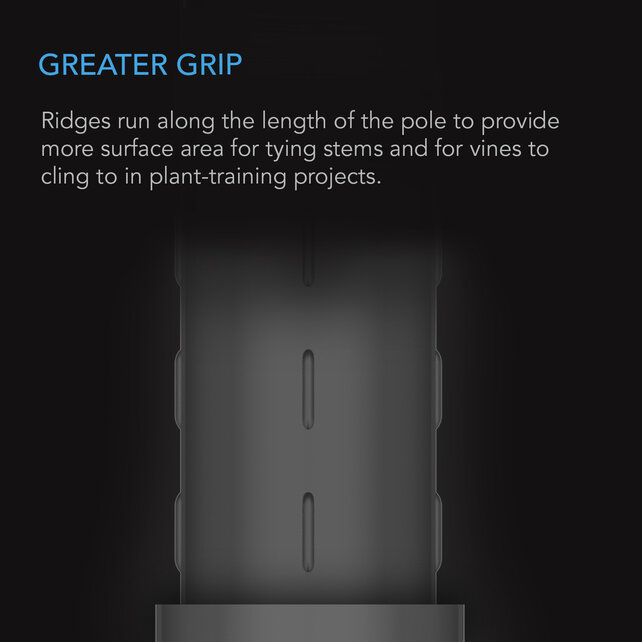 Garden plant stakes, 4 feet long, 25 pack