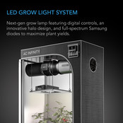 IONGRID S22, Full Spectrum LED Grow Light 130W, Samsung LM301H, 2x2 Ft. Coverage