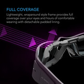 Grow Room Glasses, with 3 Color Corrective Lenses