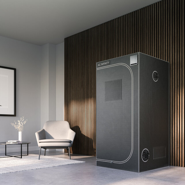 CLOUDLAB 642, Advance Grow Tent 4x2, 2000D Diamond Mylar Canvas, 48" x 24" x 72"