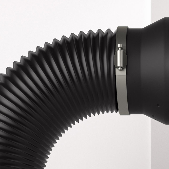 Stainless Steel Duct Clamps 6-Inch Two Pack