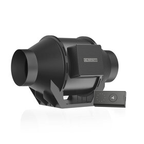 CLOUDLINE LITE A4 - Quiet Inline Fan with Speed Controller 4-Inch