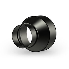 AC INFINITY Duct Reducer 6-Inch to 4-Inch Adapter Cone Galvanized Steel